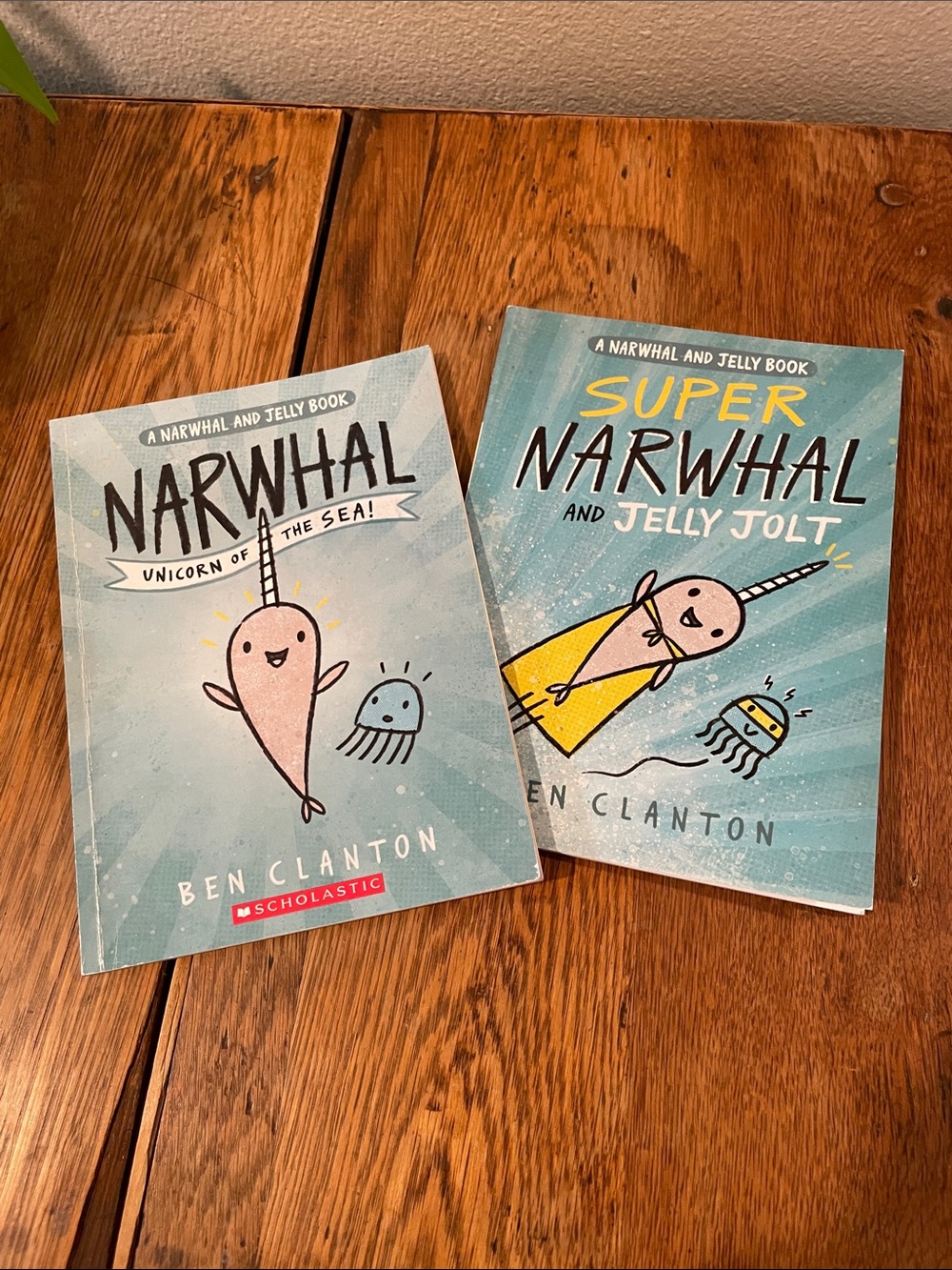 Narwhal & Jelly Books 1 & 2 Set | Ben Clanton Graphic Novels